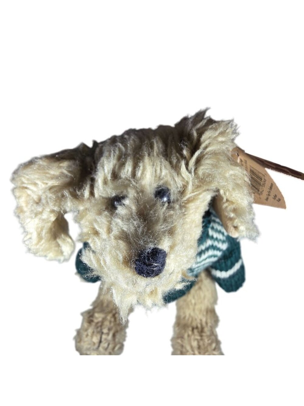 Plush Dog Green Sweater Ty Collectible Spencer 6046 christmas stuffed animal